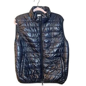 Aspesi Jil Men's Navy Puffer Vest Thermore Quilted Nylon Italian Designer XL